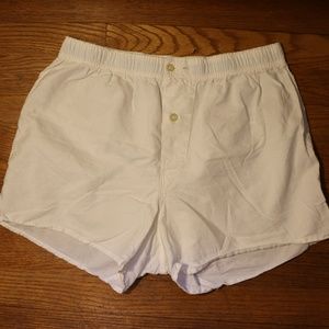 GAP White Cotton Shorts